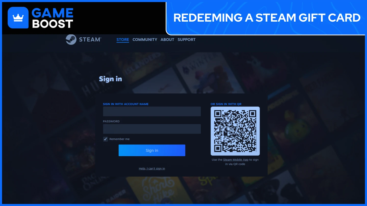 steam log in