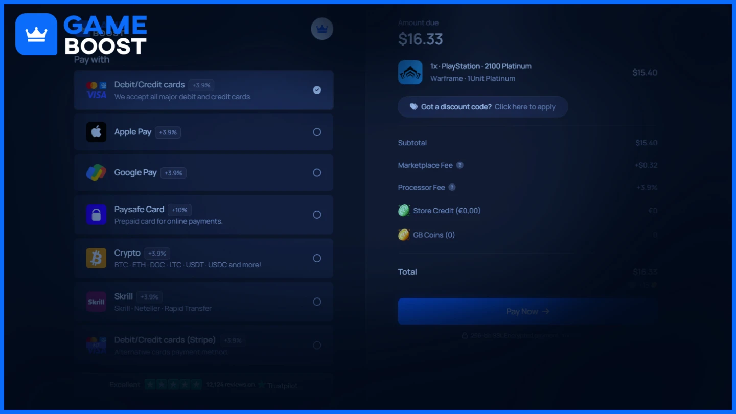 gameboost purchase