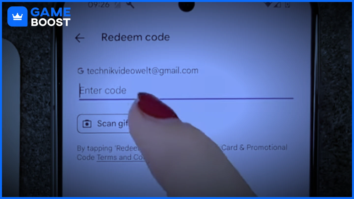 enter your code