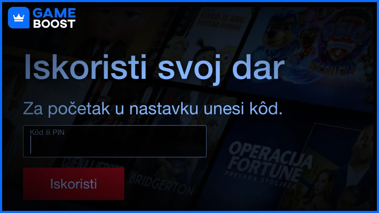 netflix redeem code