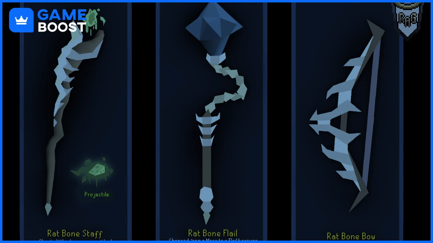 Rat Bone Weapons