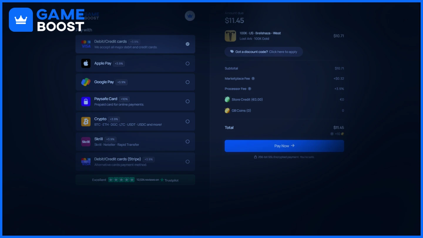 gameboost payments