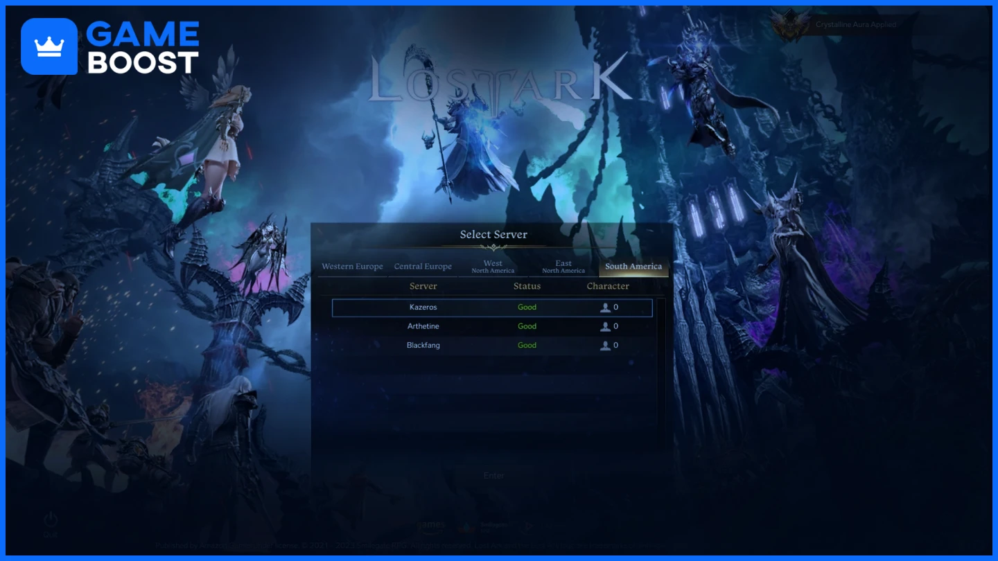 lost ark servers