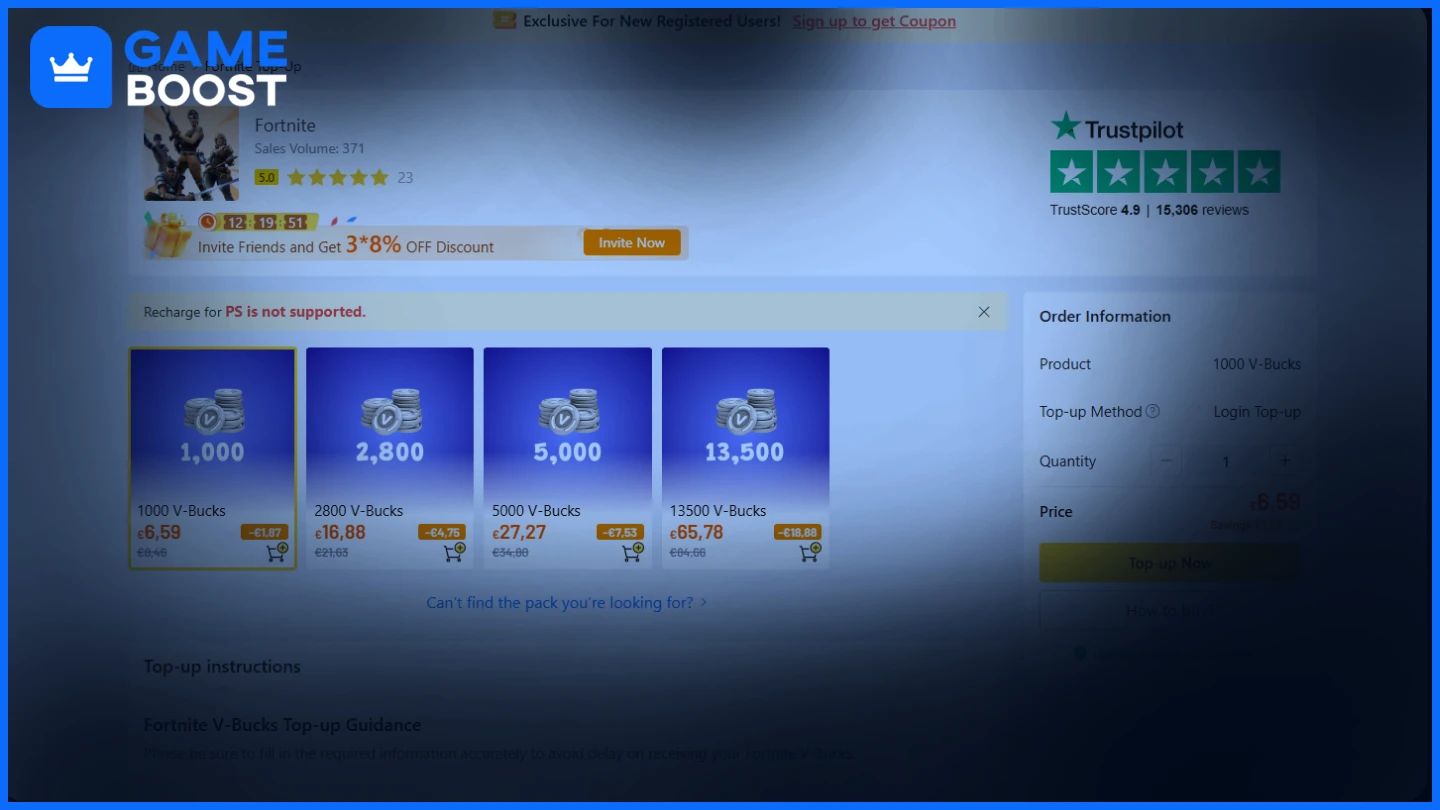 lootbar fortnite vbucks