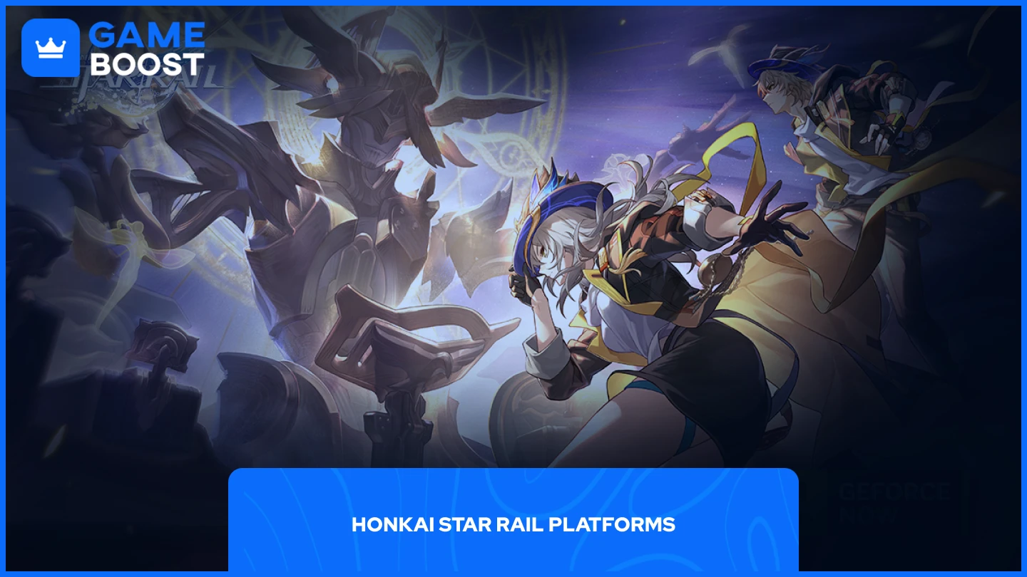 Honkai Star Rail characters in action