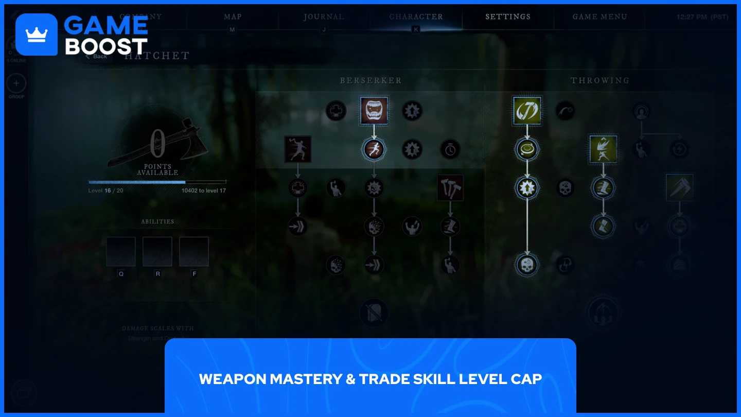 new world weapon mastery level