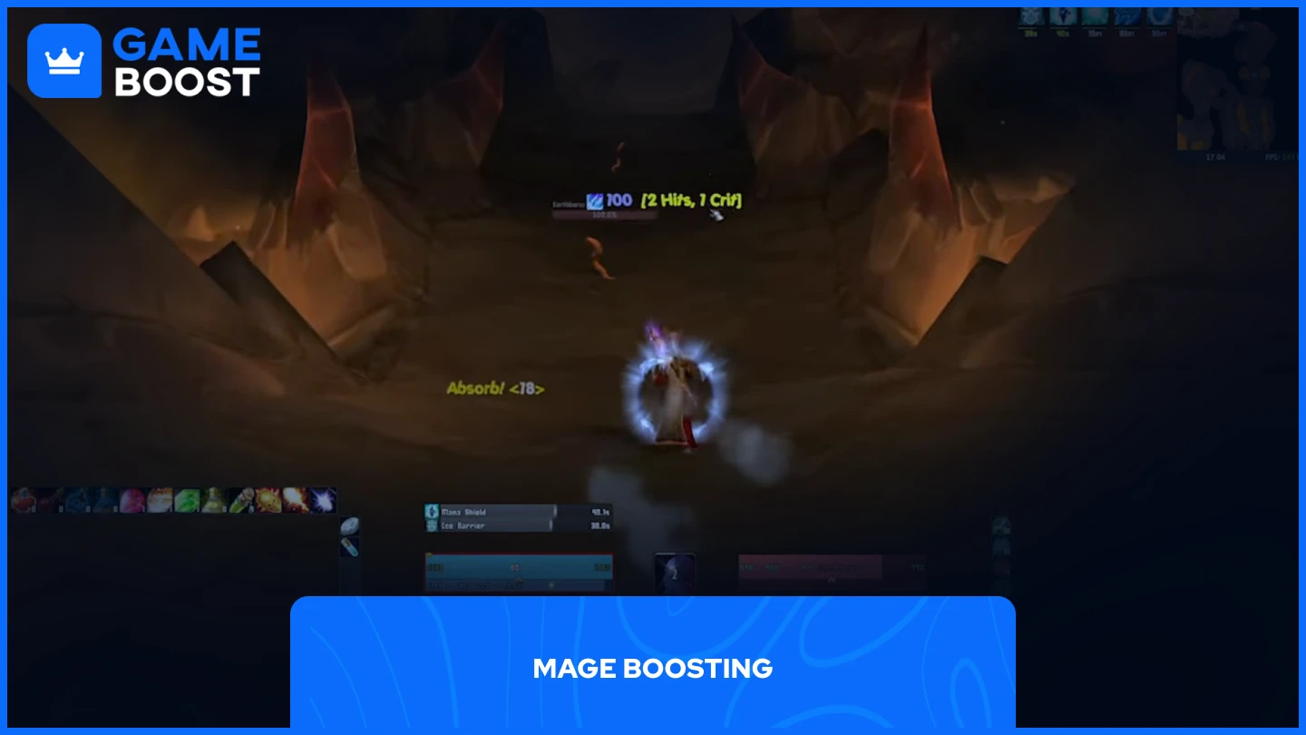 wow mage boosting