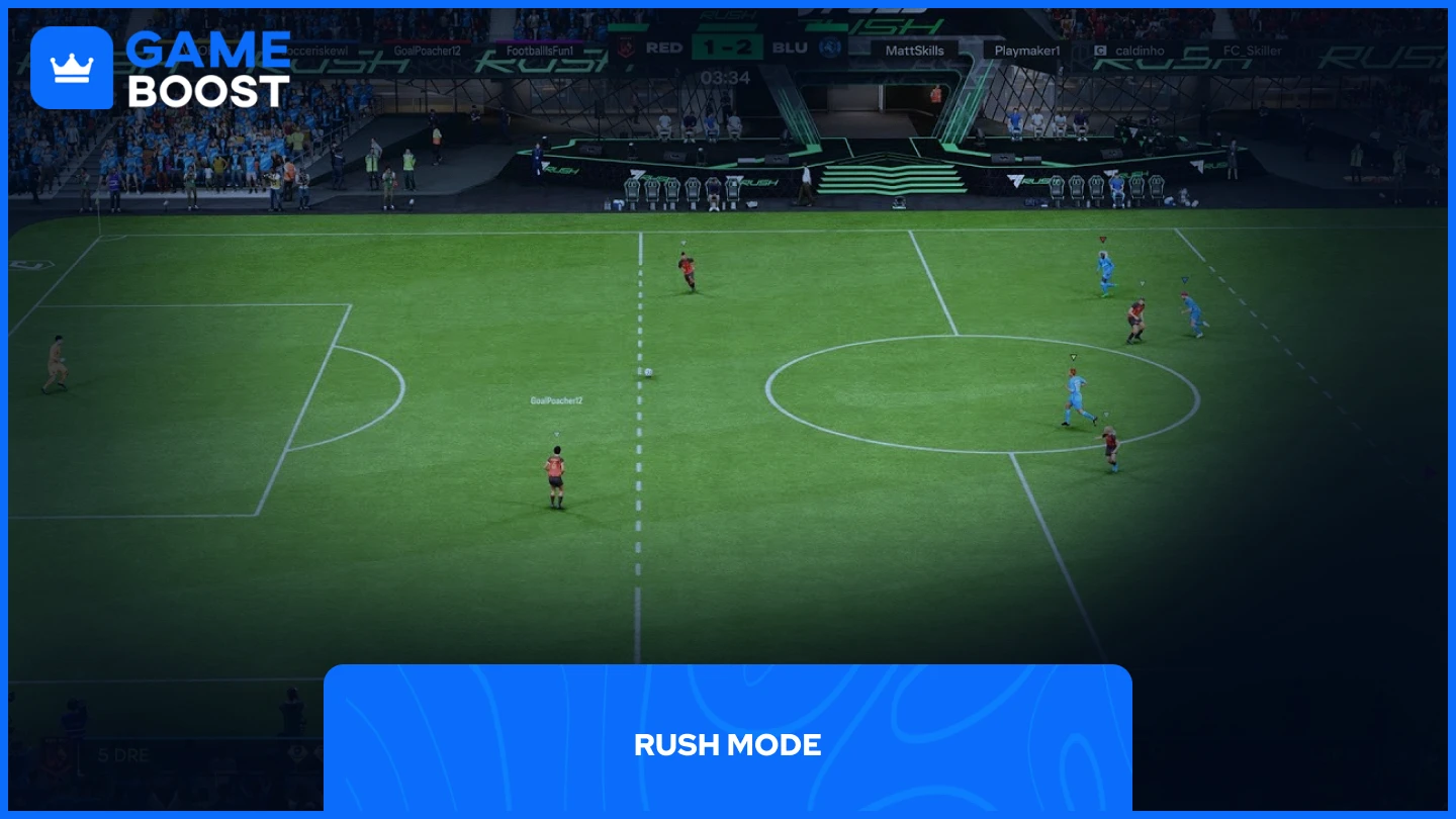 una imagen del nuevo modo rush en fc 25