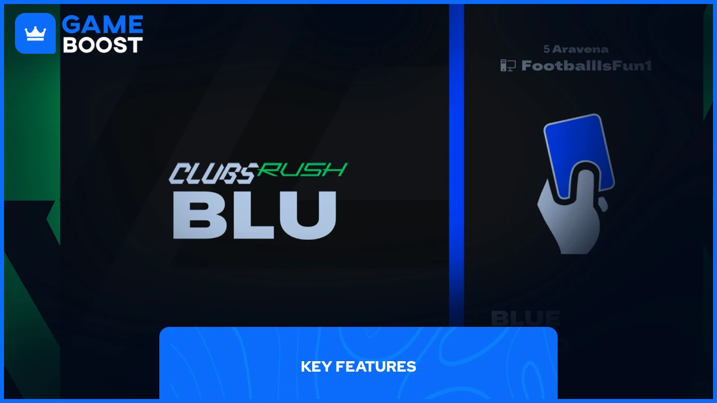 a picture showcasing the new blue card system