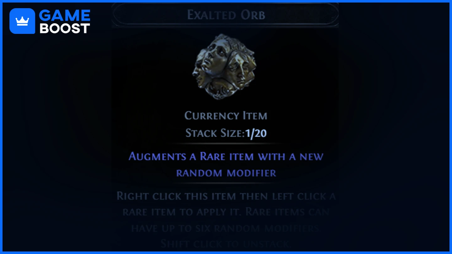 poe 2 exalted orb