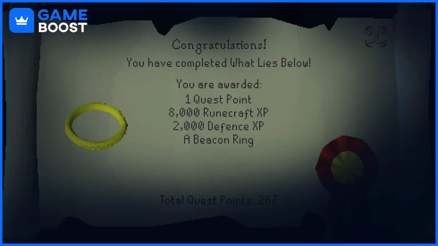 osrs what lies below completion