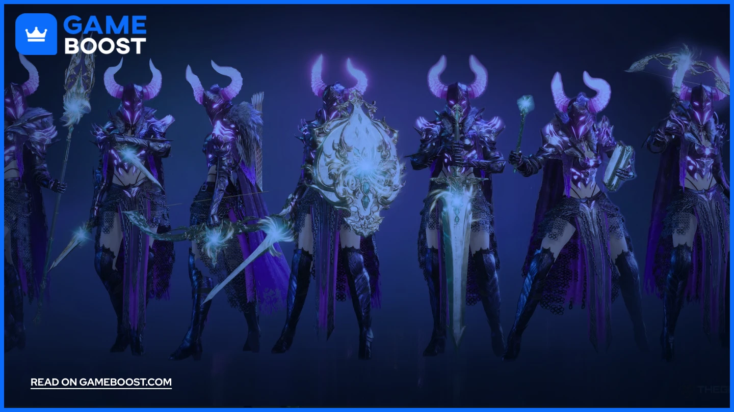 throne and liberty weapons