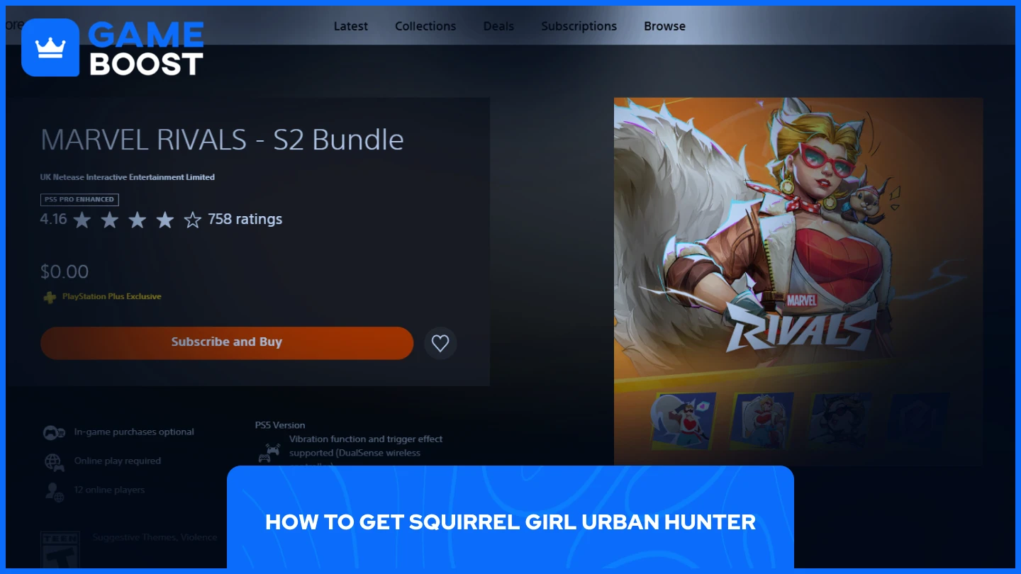 a picture of Marvel Rivals - S2 Bundle Addon playstation page