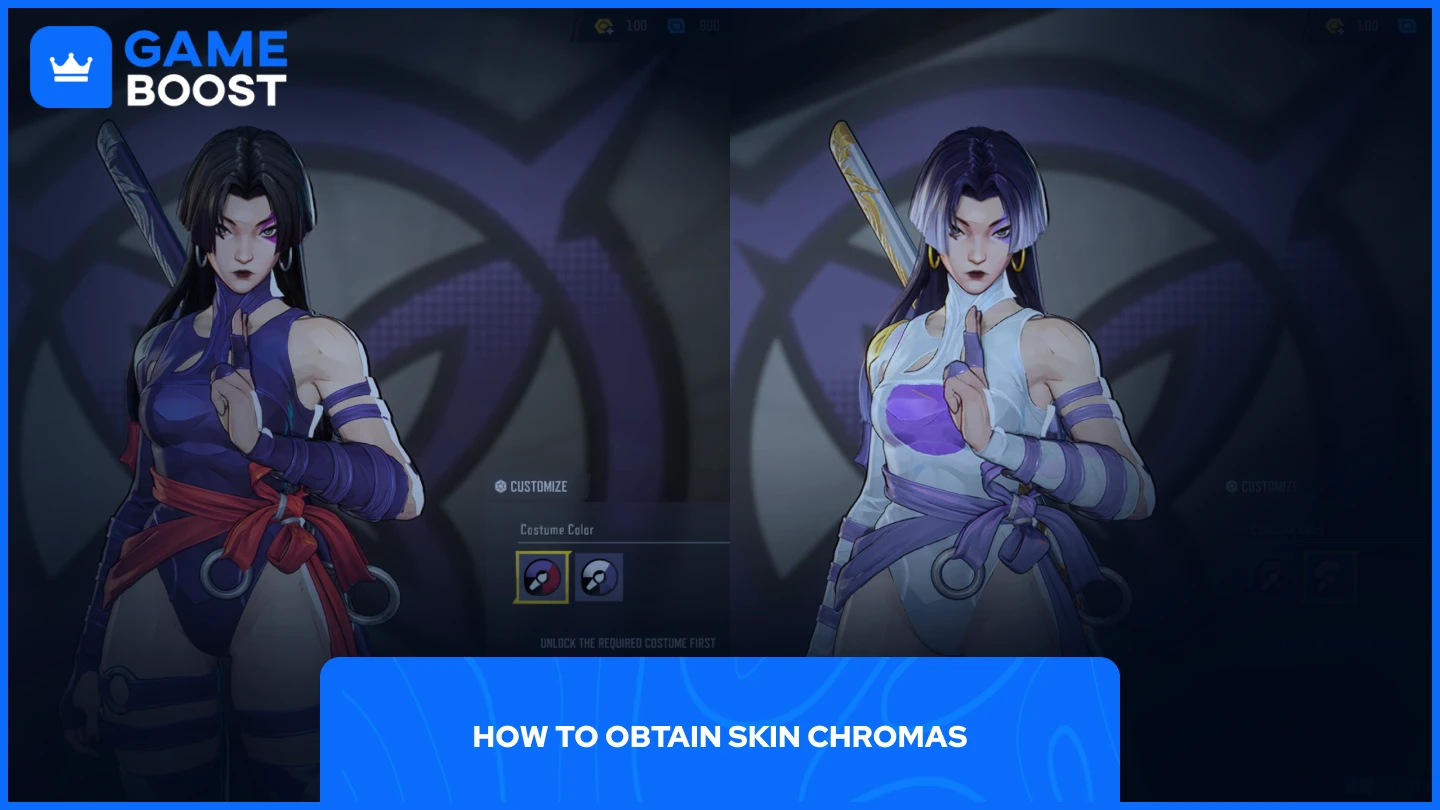 a picture for a comparison between psylocke chromas