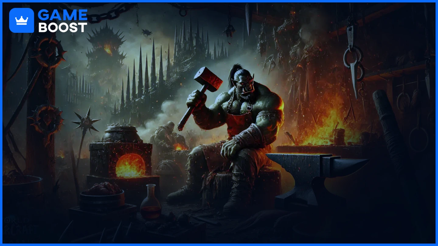 wow classic blacksmith orc