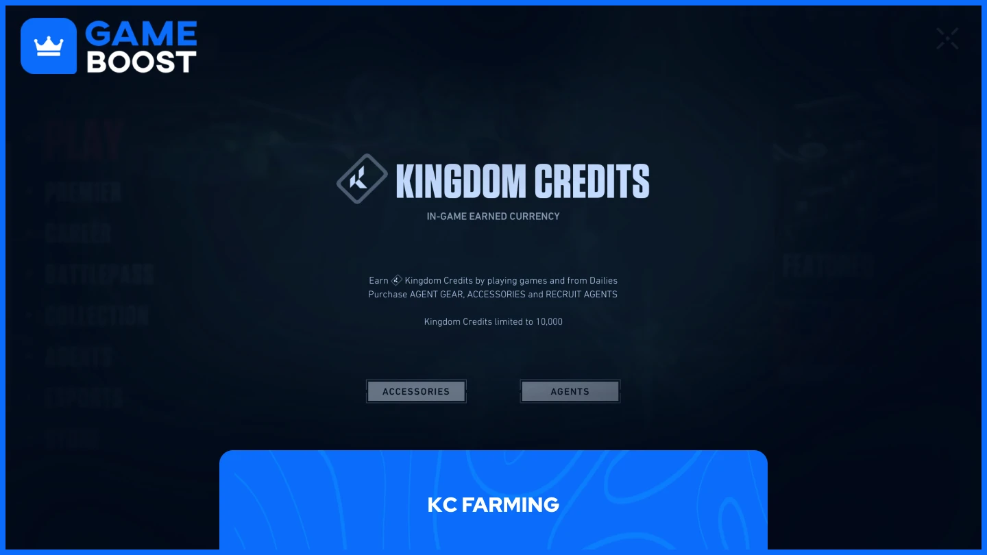 a picture of kingdom credits in valorant