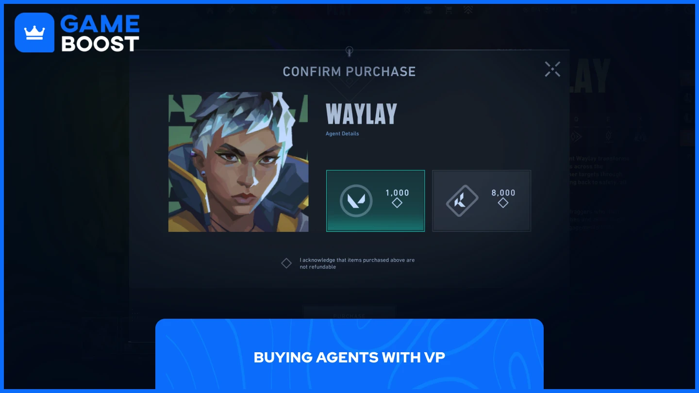 a picture of purchasing agent in-game prompt 