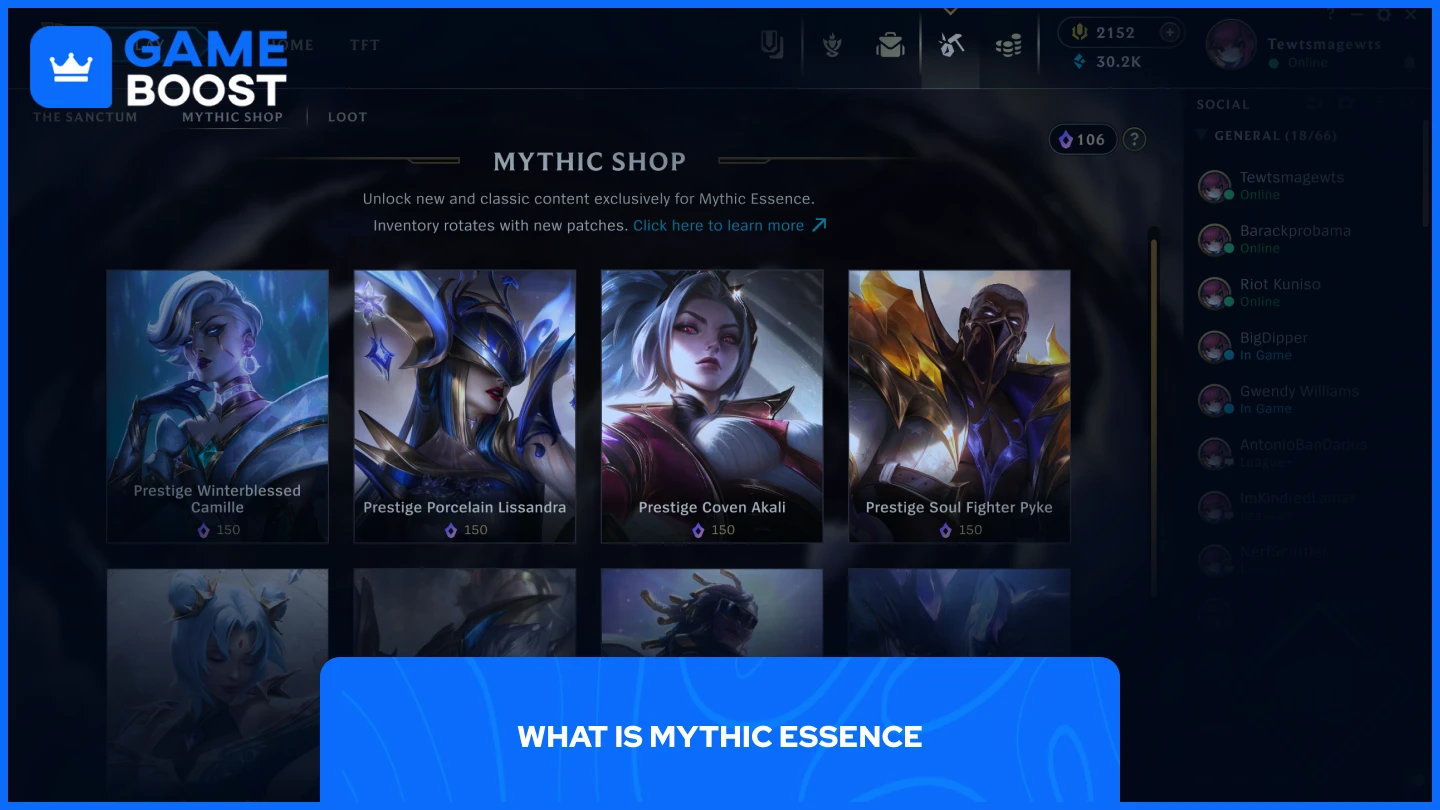 slika trgovine League of Legends mythic