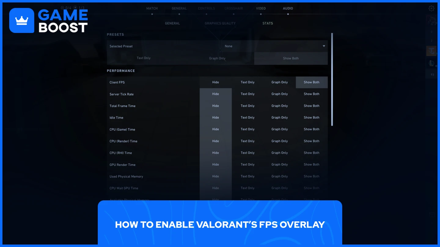 a picture of valorant's in-game video settings
