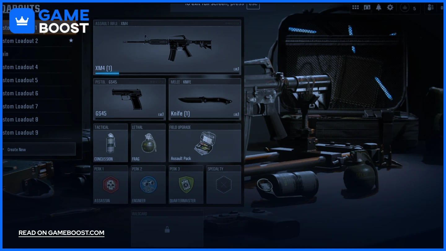 cod weapon