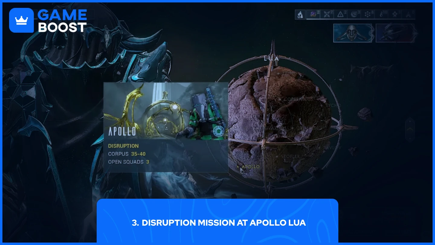 uma imagem da missão Apollo em lua