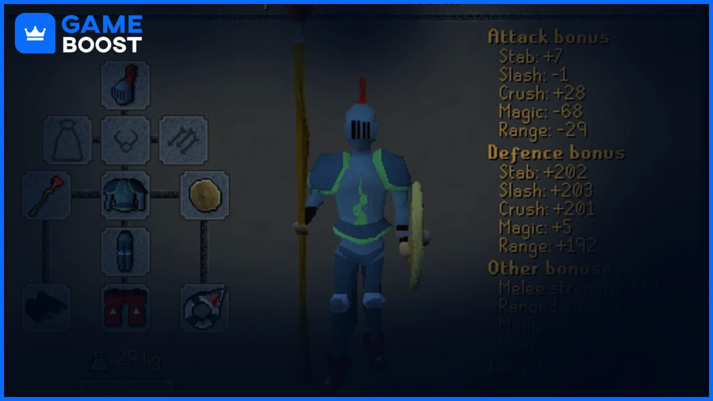 osrs splashing gear