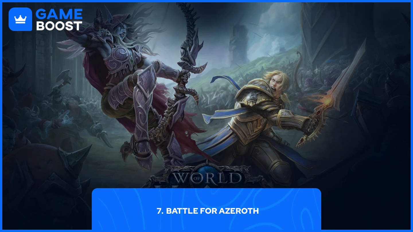 wow Battle for Azeroth expansion