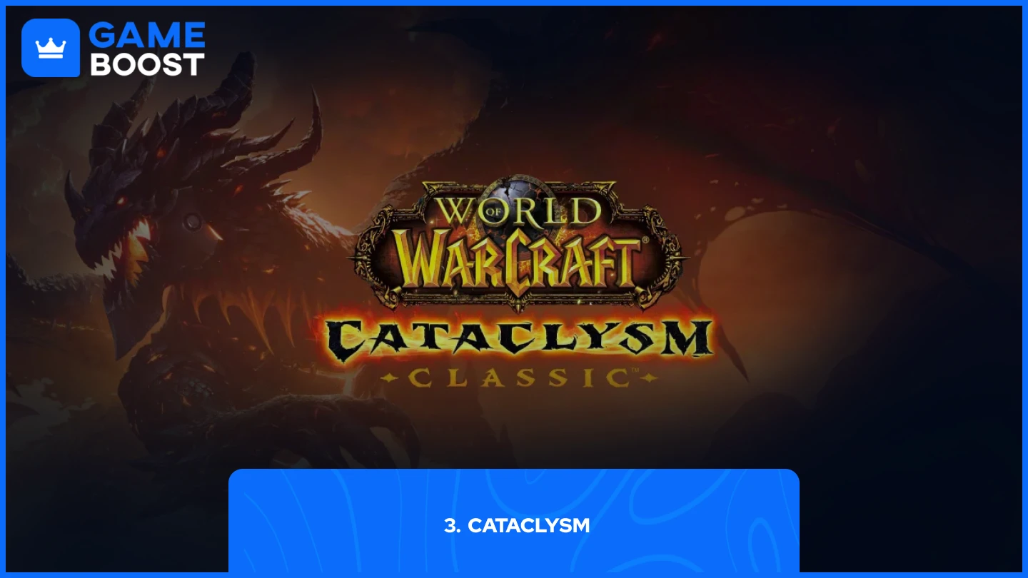 wow Cataclysm expansion