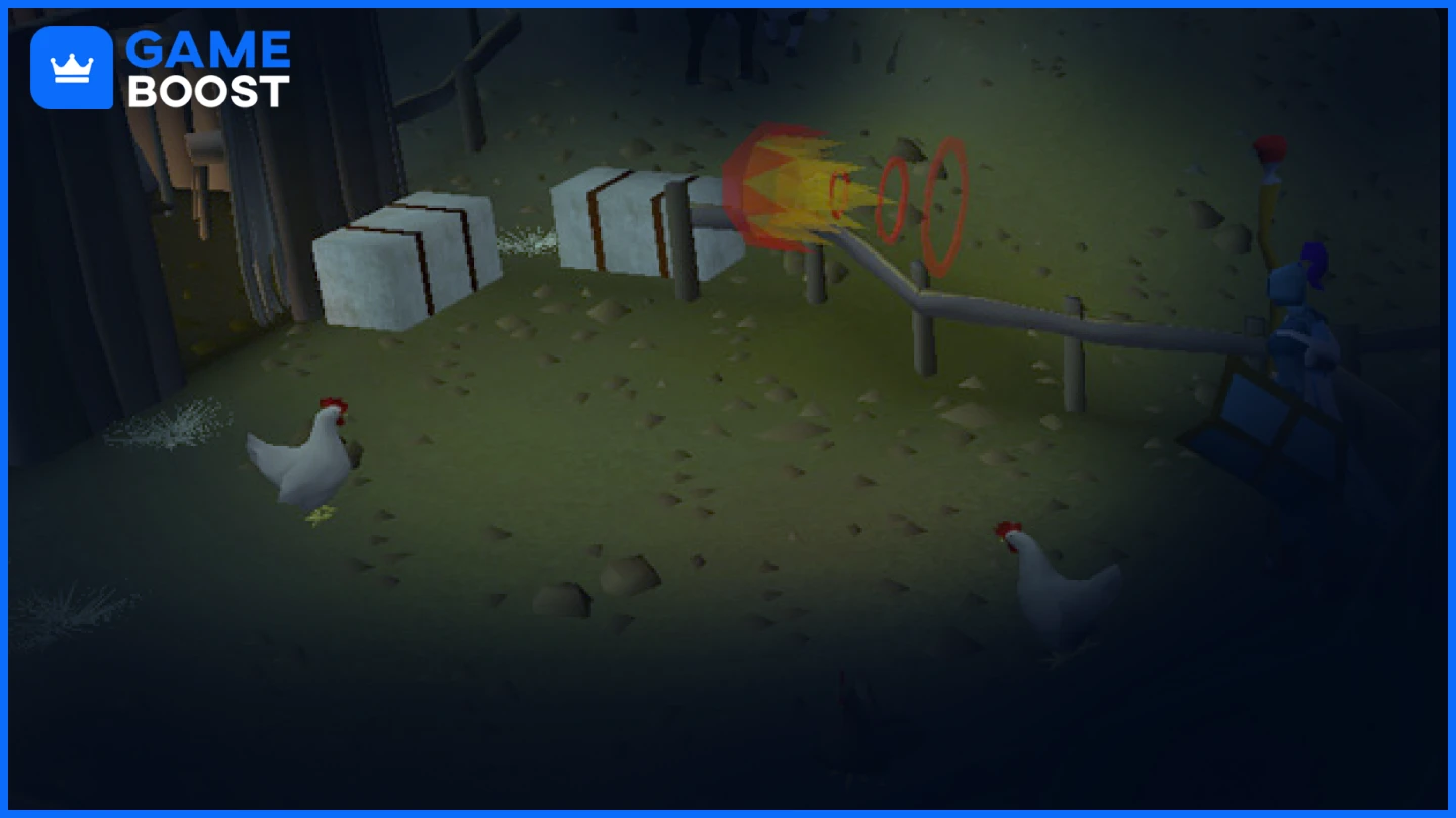 osrs splashing chicken