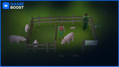 a picture of Clue Scroll four location