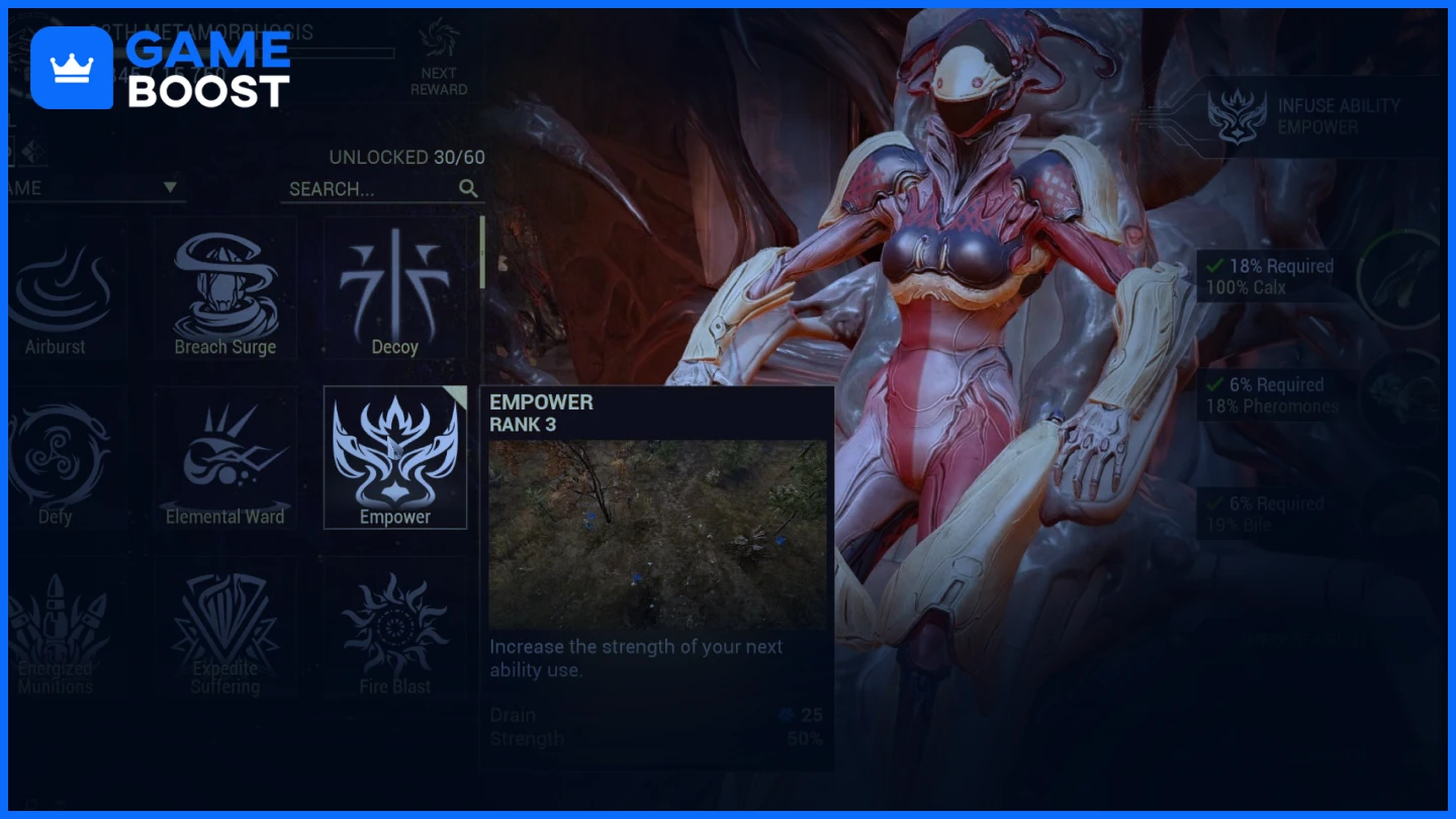 warframe infusion