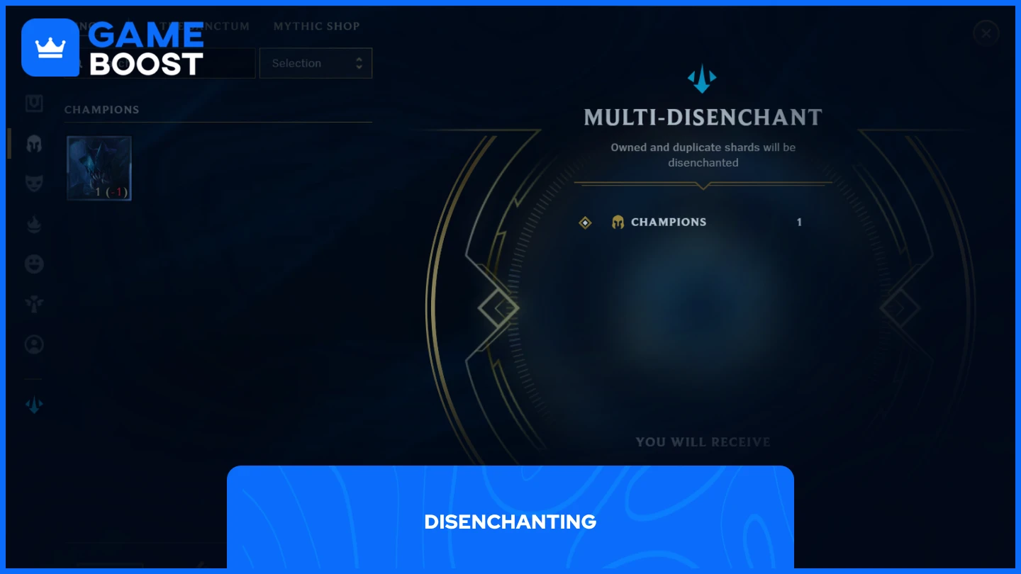 obraz systemu wielokrotnego rozkładania w League of Legends