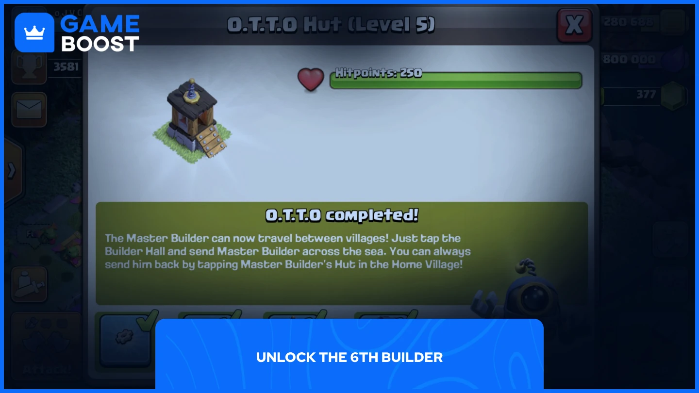 a picture of the 6th builder in coc