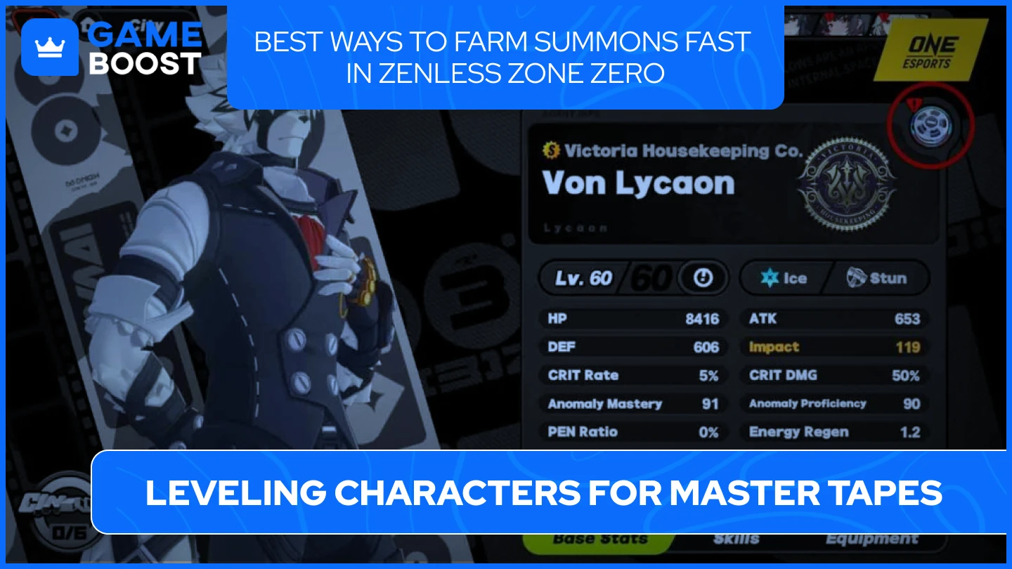 leveling up characters zzz