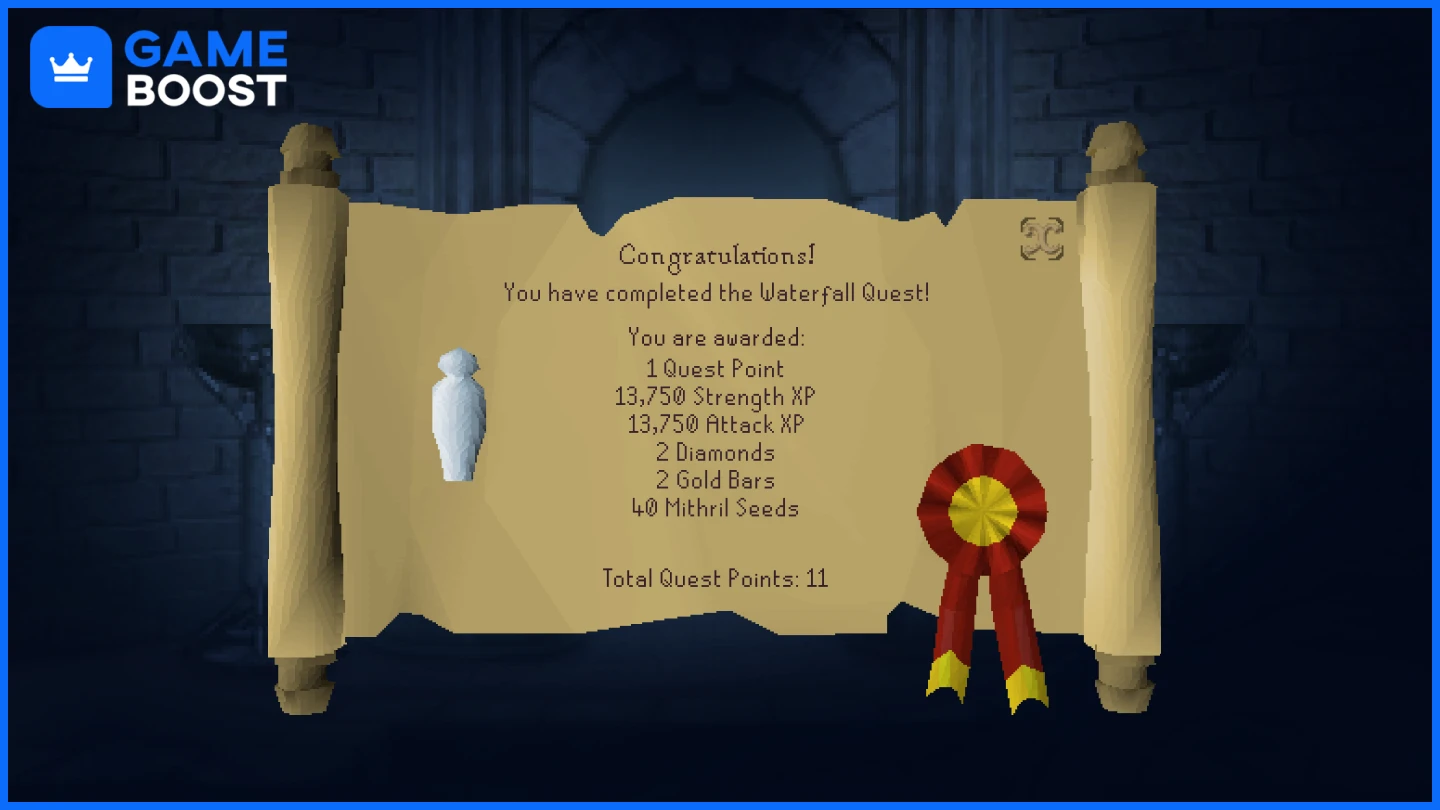 waterfall quest osrs