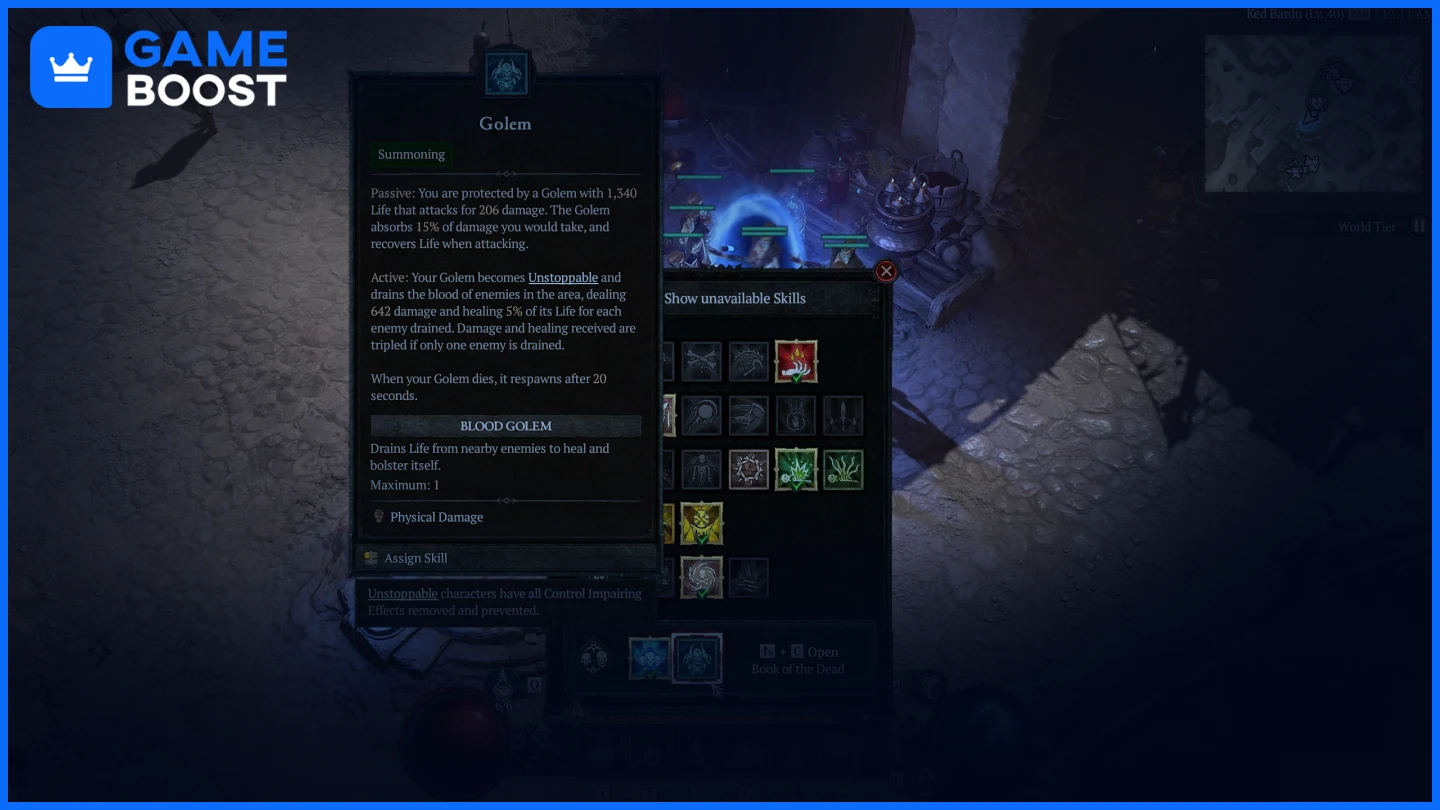 d4 summon golem 
