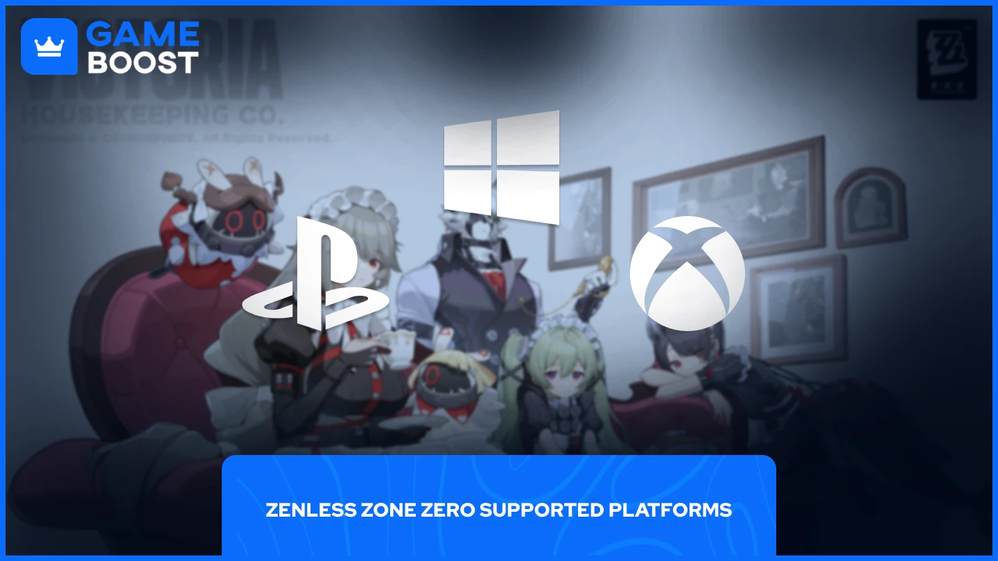 un'immagine con le icone di xbox, playstation e windows con vari caratteri zzz sullo sfondo