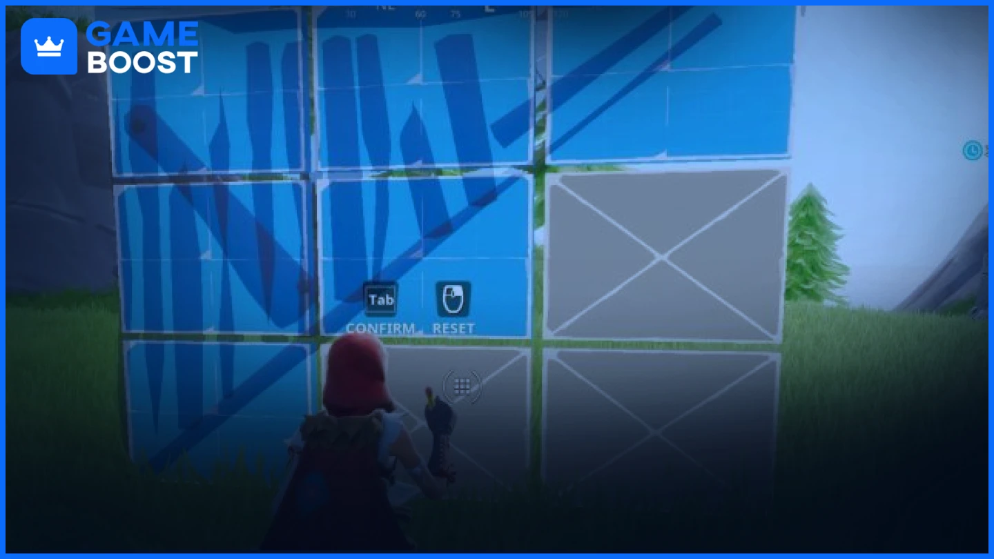 Fortnite 建築編集