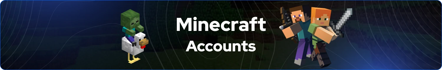 minecraft accounts banner