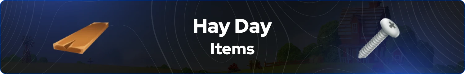 hay day items banner