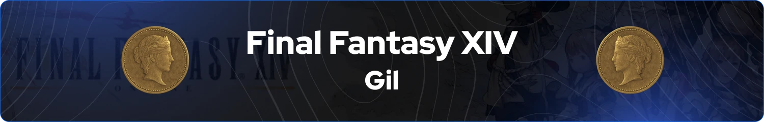 Final Fantasy XIV gil banner