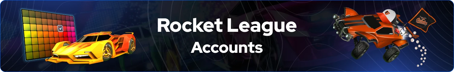 rocket league accounts banner