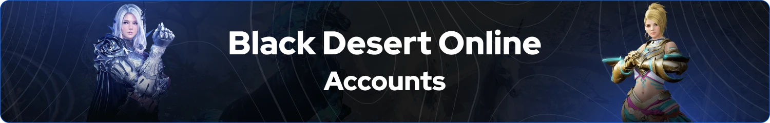 Black Desert Online Accounts Banner