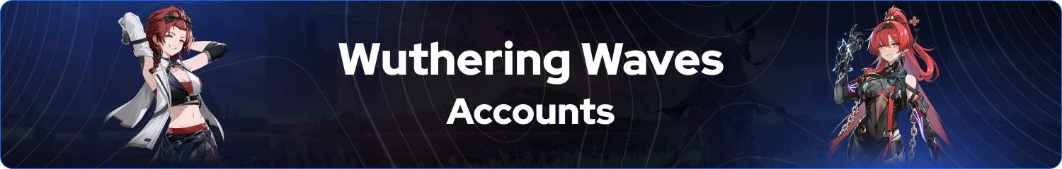 Wuthering Waves accounts banner