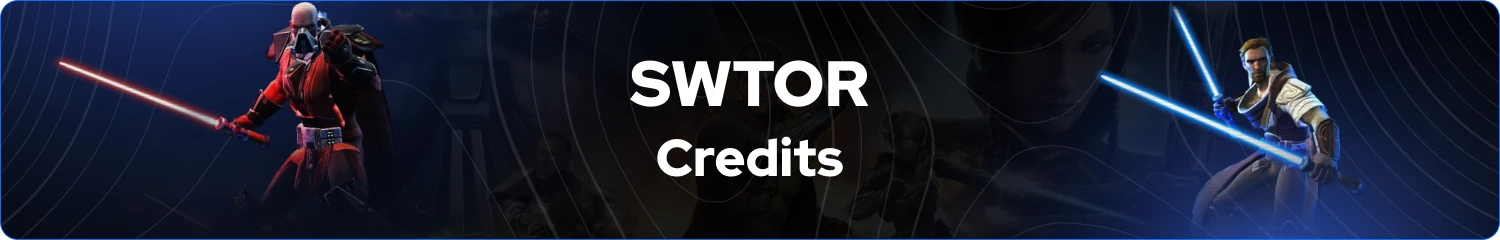 Star Wars: The Old Republic Credits banner