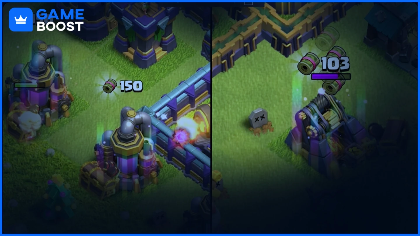clash of clans debt collector attack
