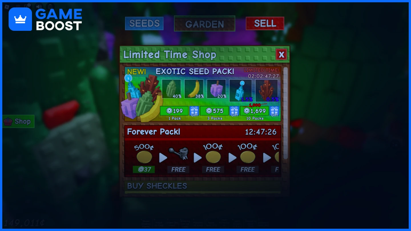 roblux grow a garden seed pack