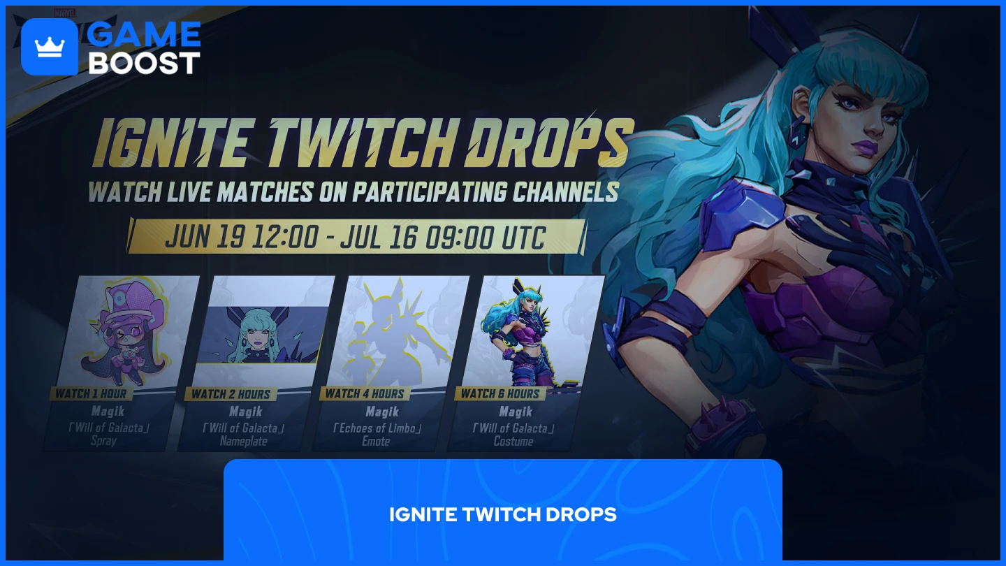 ignite twitch drops available rewards