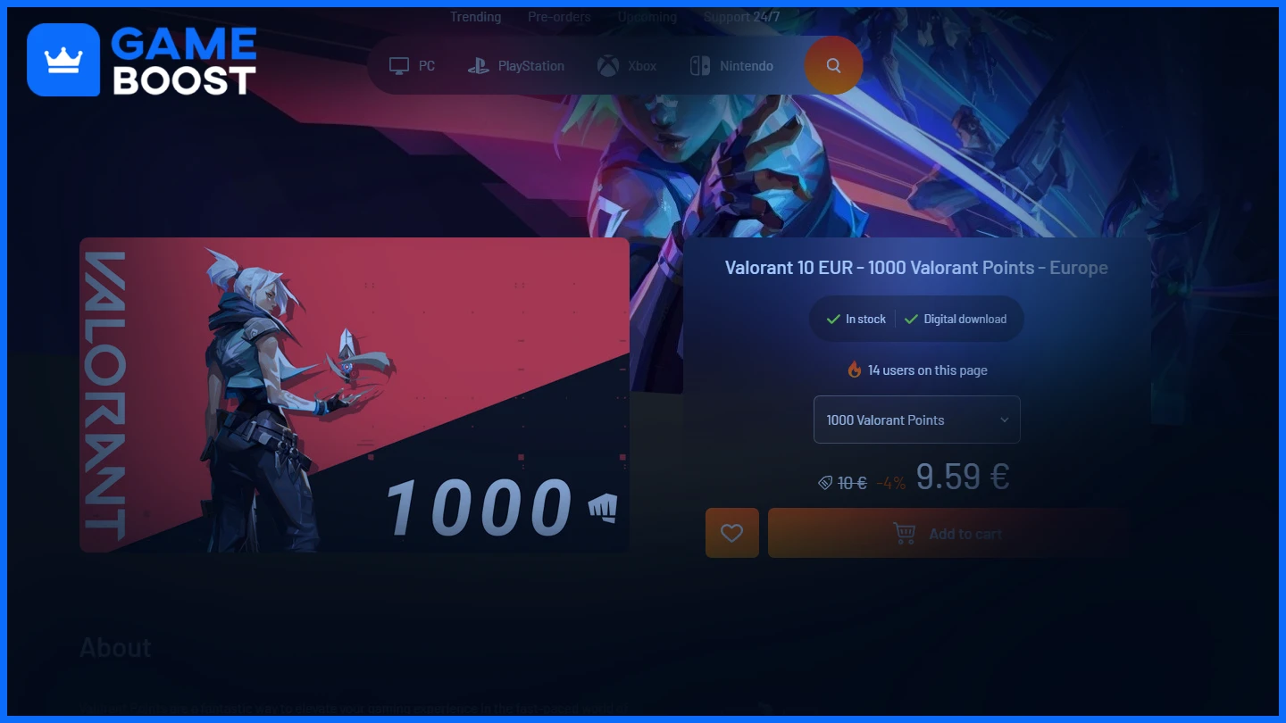 instant gaming valorant points