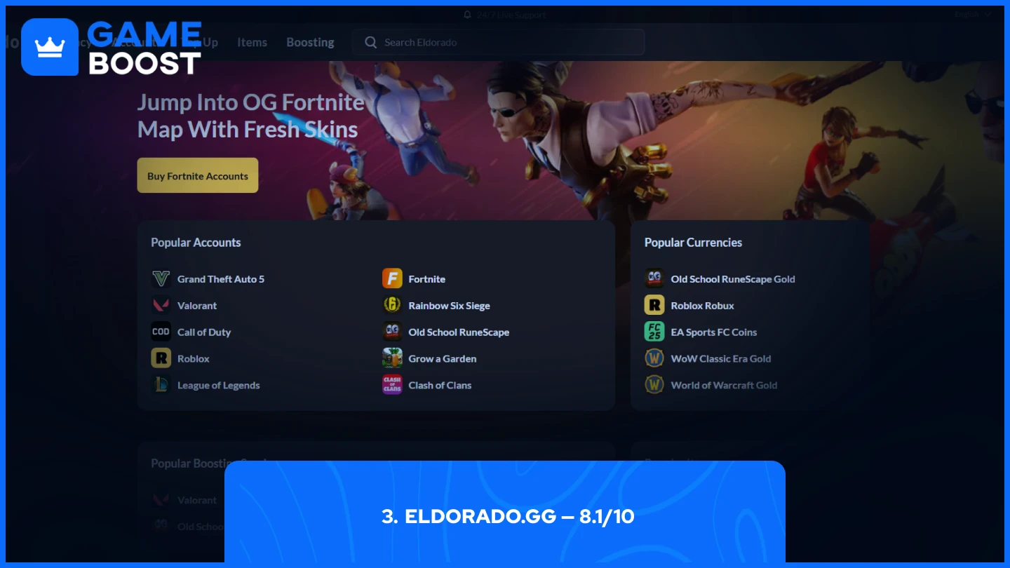 eldorado homepage